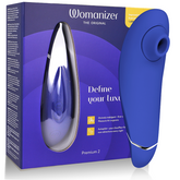 WOMANIZER - PREMIUM 2 BLUEBERRY CLITORAL STIMULATOR